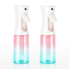 Zuhose bottle with ultra-fine mist nozzle for even hair and skin hydration