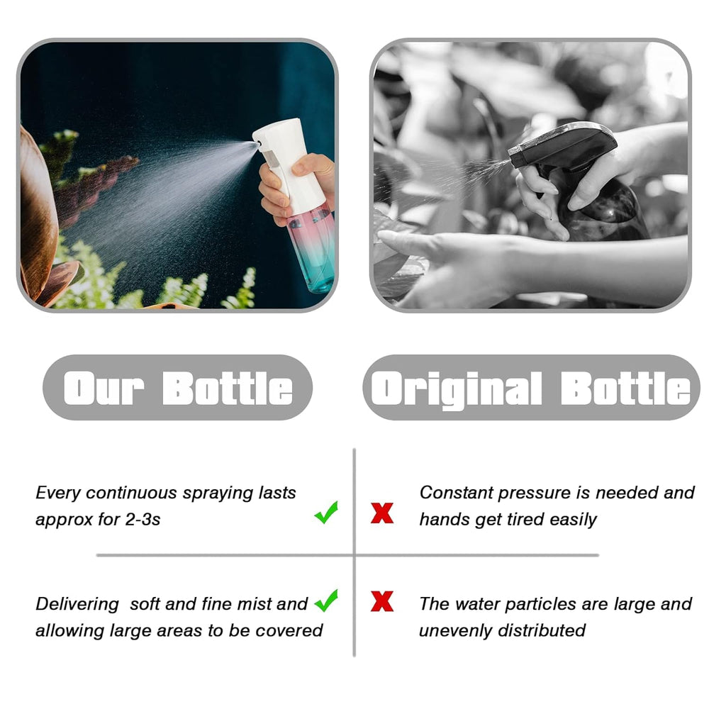 Zuhose bottle used on hair, face, and plants for versatile misting
