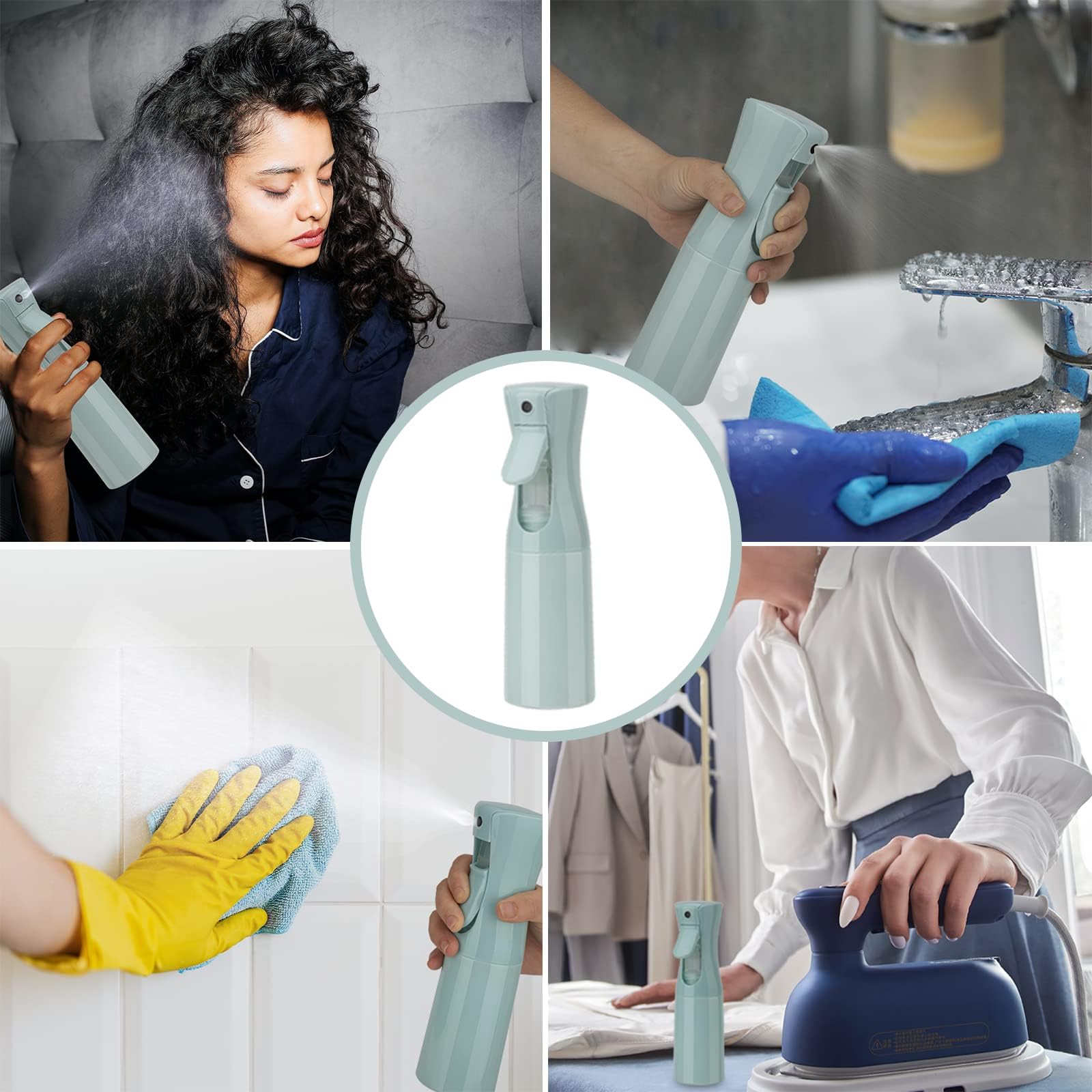 Zuhose 200ml capacity fits salons, travel, and refillable daily use.