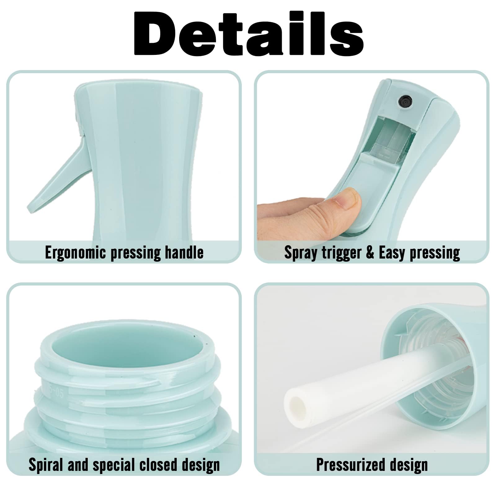 Zuhose BPA-free PET bottle is durable, dent-resistant, and leak-proof.