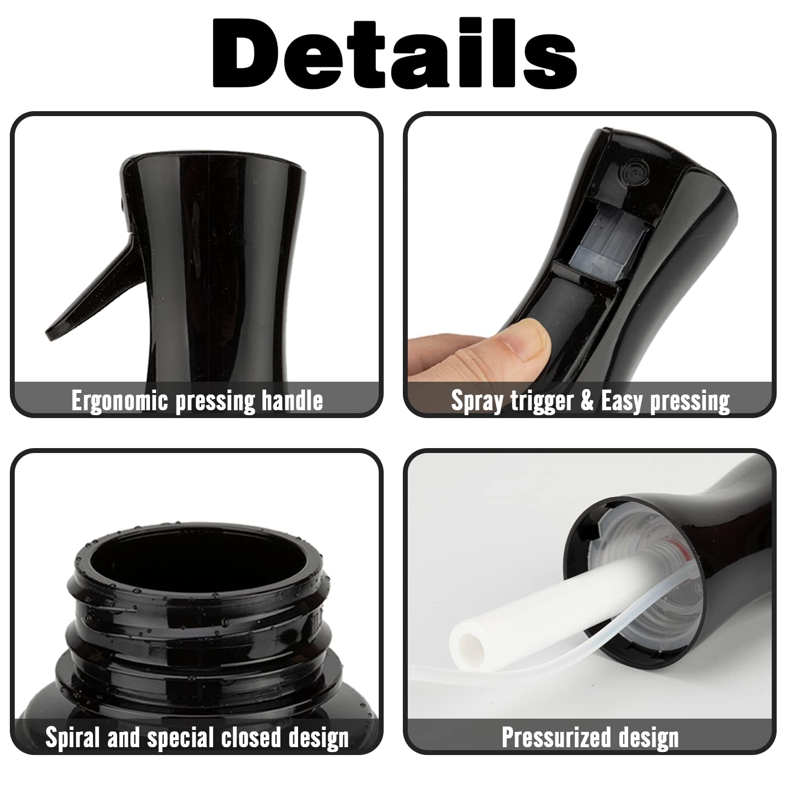 Zuhose BPA-free PET bottle remains durable and refillable for daily use.