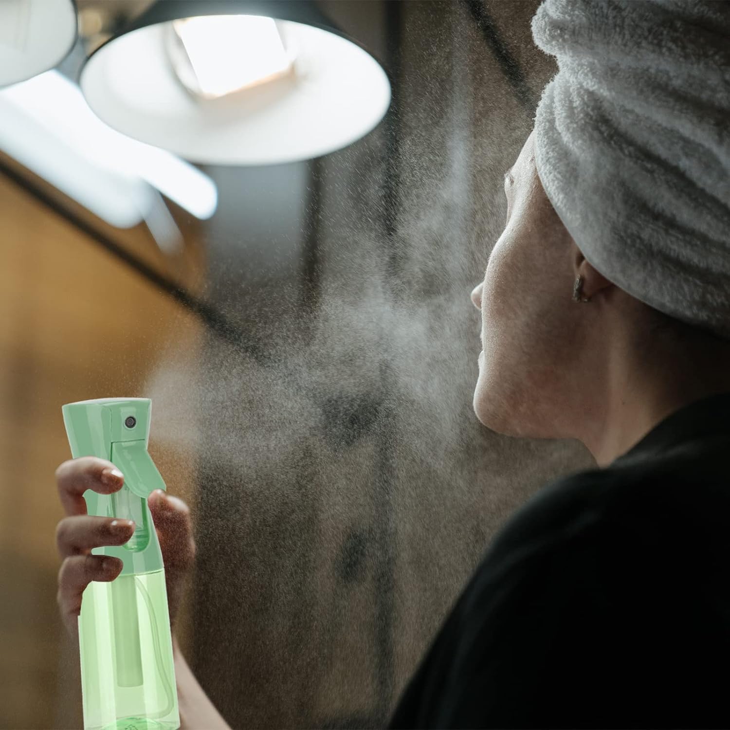Zuhose bottle for face mist and skincare routines