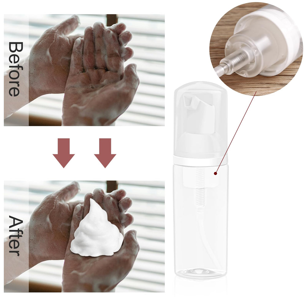 Zuihug 60ml foam dispenser empty, ready for DIY soaps.