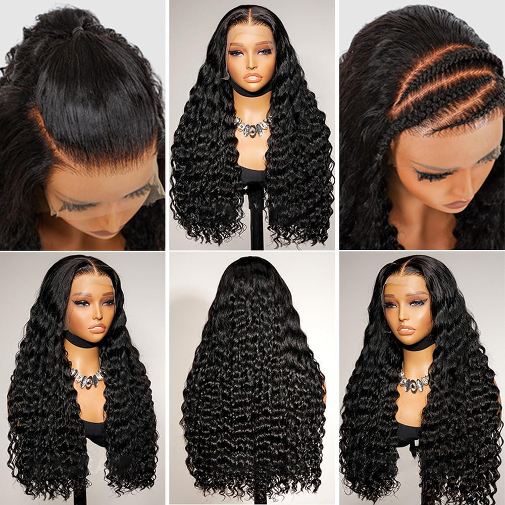Zumuer versatile parting supports middle, side, or high ponytail