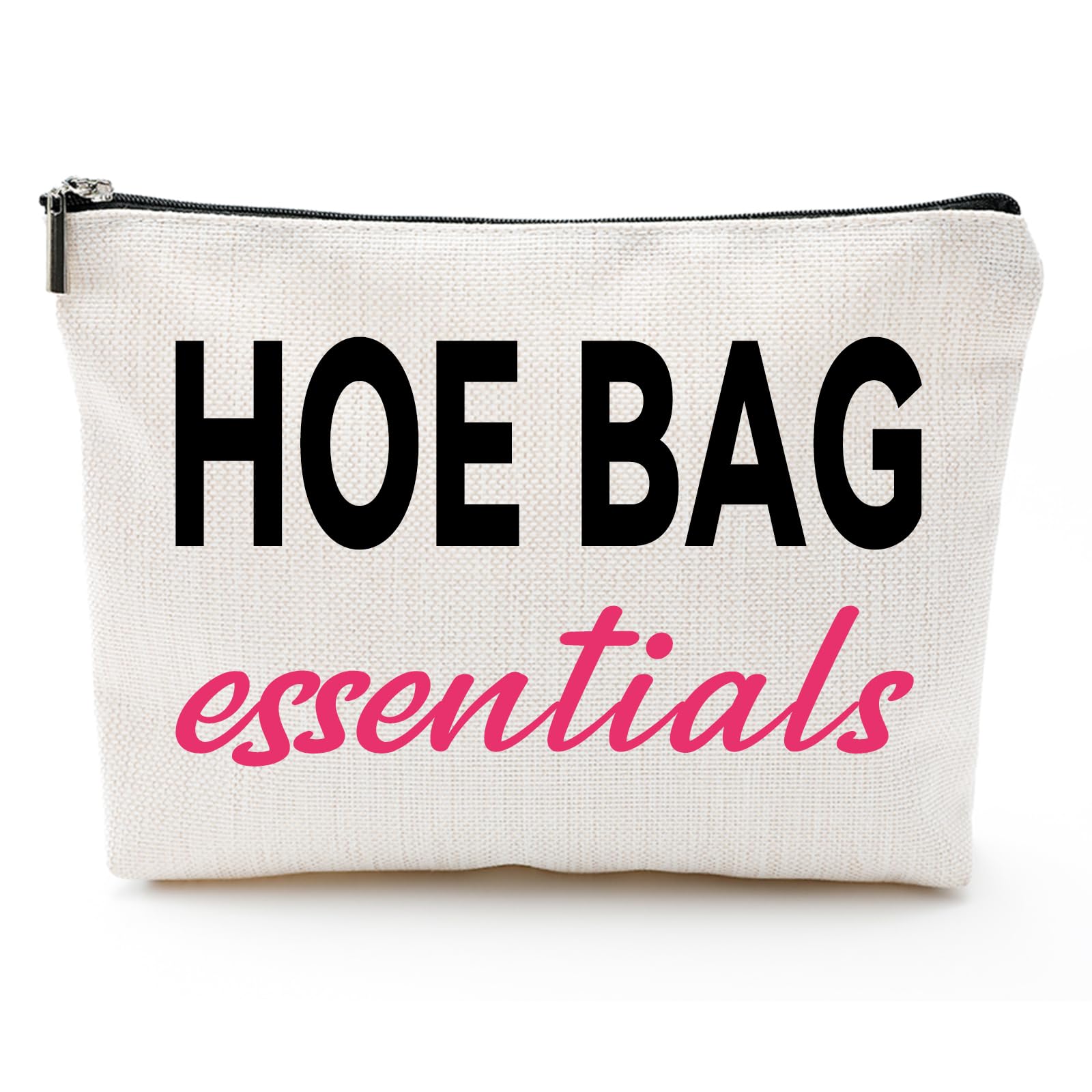 ZUYUROU bag front with humorous saying for gifts and cosmetics.