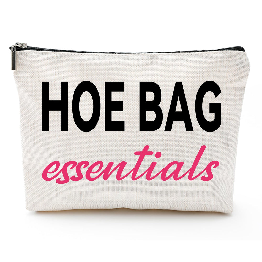 ZUYUROU bag front with humorous saying for gifts and cosmetics.