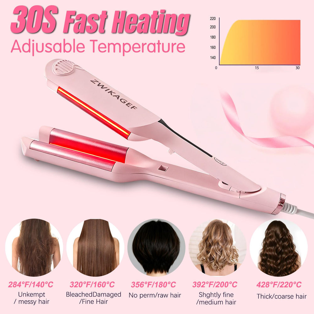 ZWIKAGEF temperature-settings-140-220c offers customized looks.