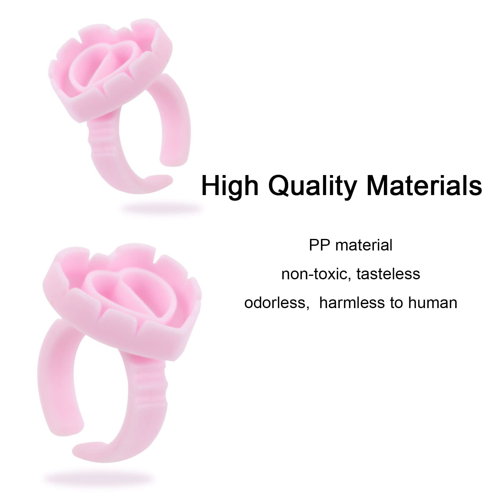 ZXMFDZ adjustable glue rings offer comfortable use in salons and schools.