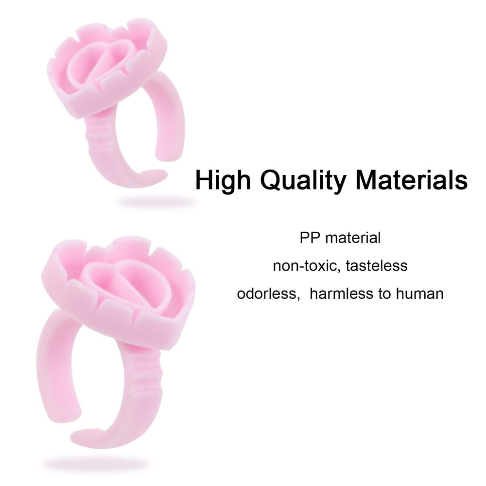 ZXMFDZ adjustable glue rings offer comfortable use in salons and schools.