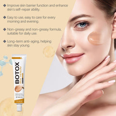 Applying ZXZTSM Bee Venom Cream with gentle circular massage on the face