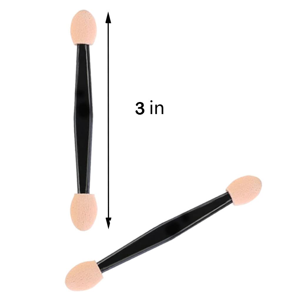 ZYIGYI dual-sided eyeshadow applicator with separate color sides for easy switching.