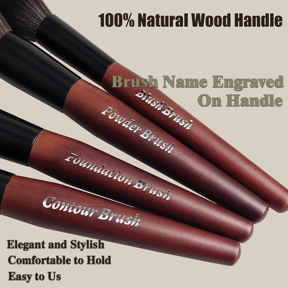 Zylsnice face brushes for foundation powder blush contour and highlight