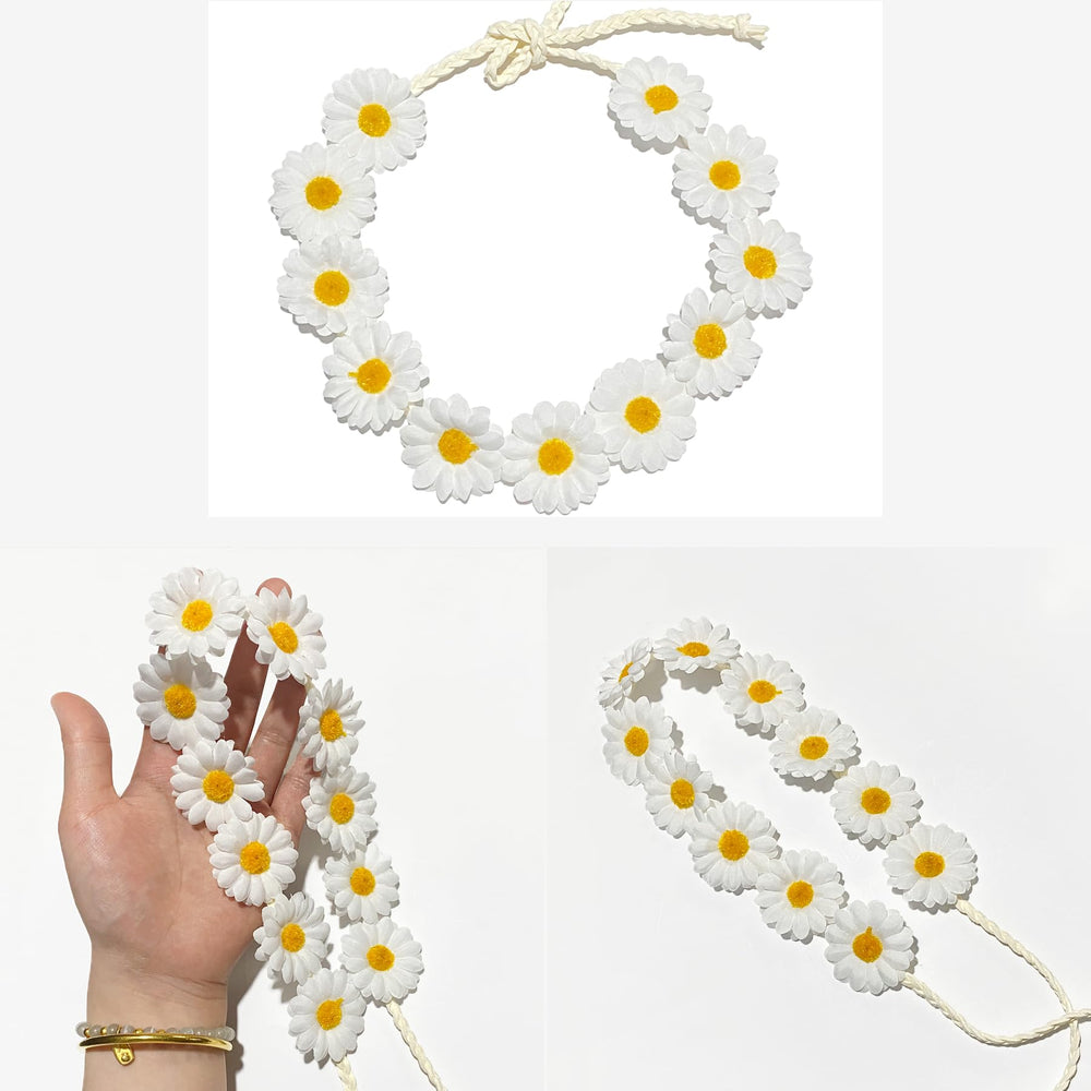 zYoung corona de girasol, detalle de 11 flores, ideal para peinado de novia.