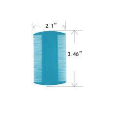 zyoung lightweight portable hair combs that stash easily in any bag.