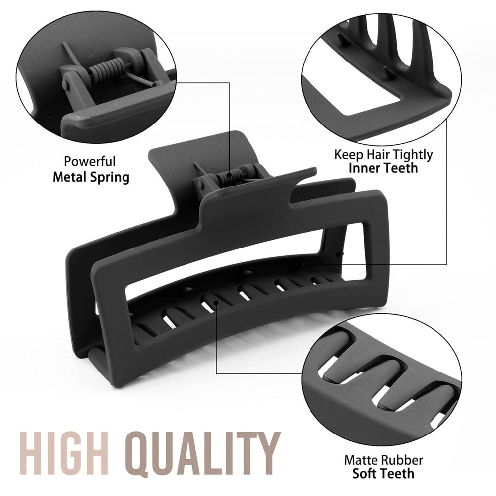 ZYTJ 5-inch clip open wide to show inner teeth and grip.