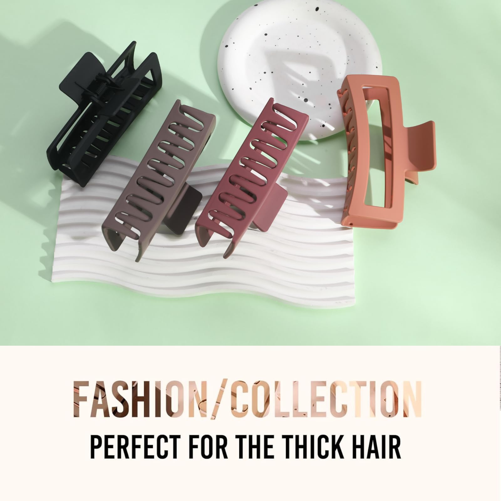 ZYTJ square claw clip for tidy, secure updos.